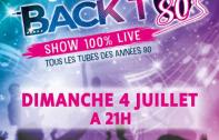 Concert : la troupe Back to 80's au stade Wagner le 4 juillet