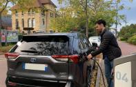 Voiture électrique :  les bornes de recharge de la Ville