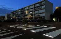 Traversée lumineuse à l'avenue du Général de Gaulle