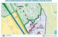 Travaux sur l'avenue du capitaine Tarron à partir du 11 juillet