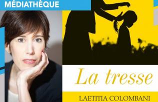 Laetitia Colombani en dédicace à la médiathèque