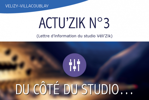 Actu Zik : la newsletter du studio