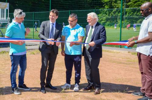 Inauguration du nouvel espace multisports Jean de Nève