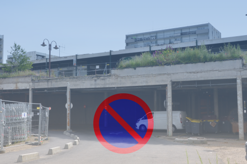 Travaux : stationnement interdit sous la dalle Louvois