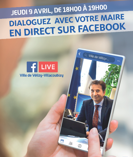 Facebook Live jeudi 9 avril