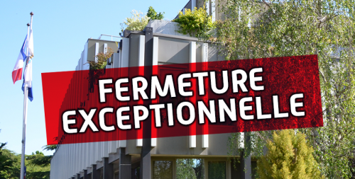 Fermeture exceptionnelle de la mairie