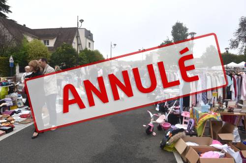 Vide-grenier annulé