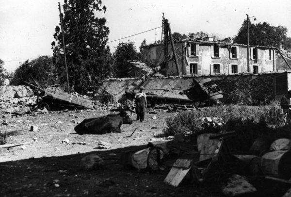 Une ville agricole et industrielle ravagée par la Seconde Guerre Mondiale 