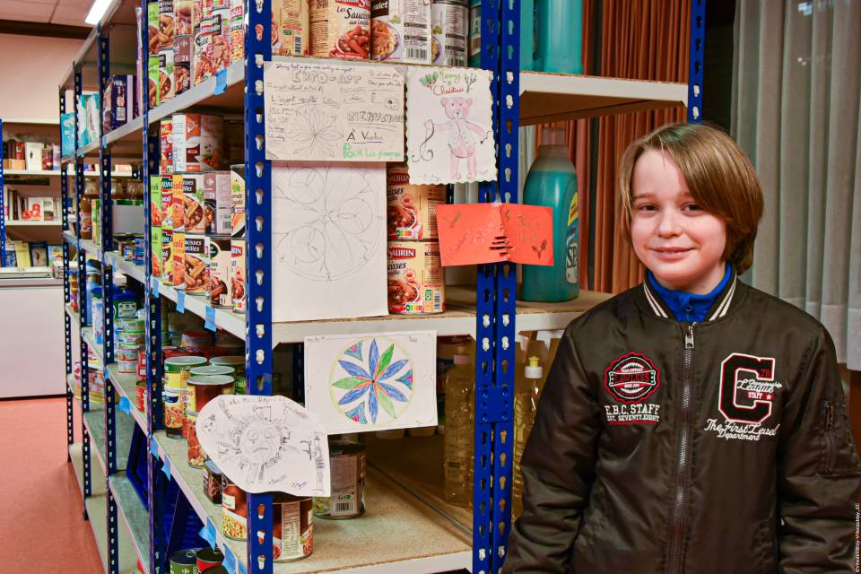 Florian, héros de 11 ans. Son super-pouvoir : un coup de crayon solidaire