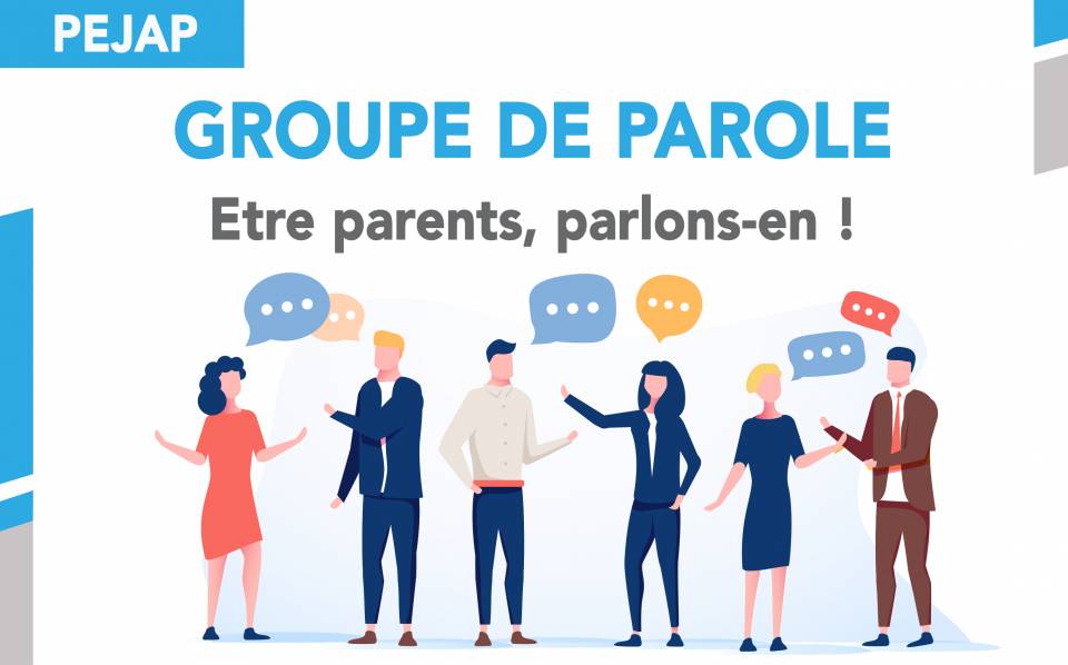 Groupe de parole : être parents, parlons-en ! en Teams  visio 