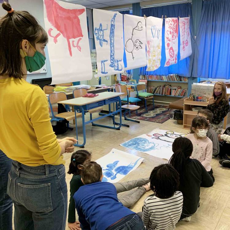 Action culturelle : les artistes de l'Onde s'invitent dans les écoles 