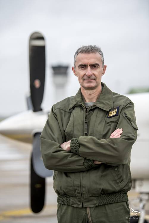 Colonel Xavier Jabot, nouveau commandant de la BA 107