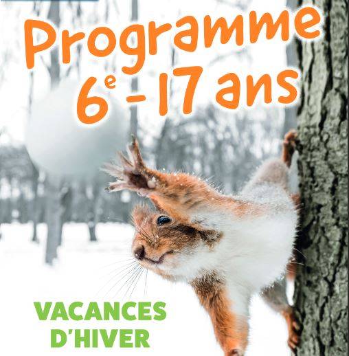 Vacances d'hiver :  il est encore temps de s'inscrire ! 