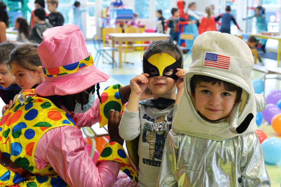 Carnaval : défilé costumé dans nos écoles