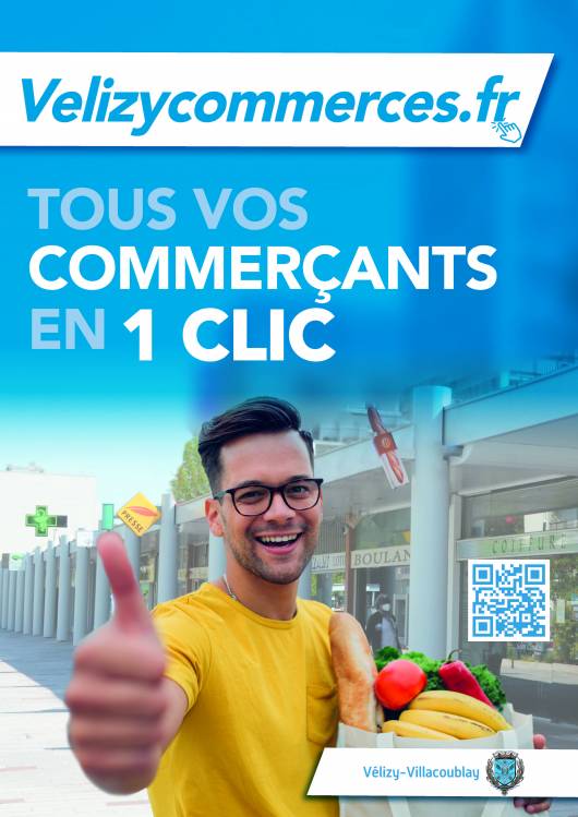 Velizycommerces.fr, vos commerces de proximité en un clic !