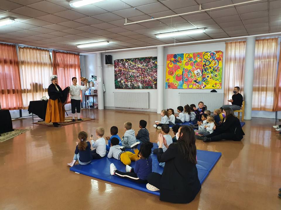 Le théâtre s'invite à l’école maternelle Mozart