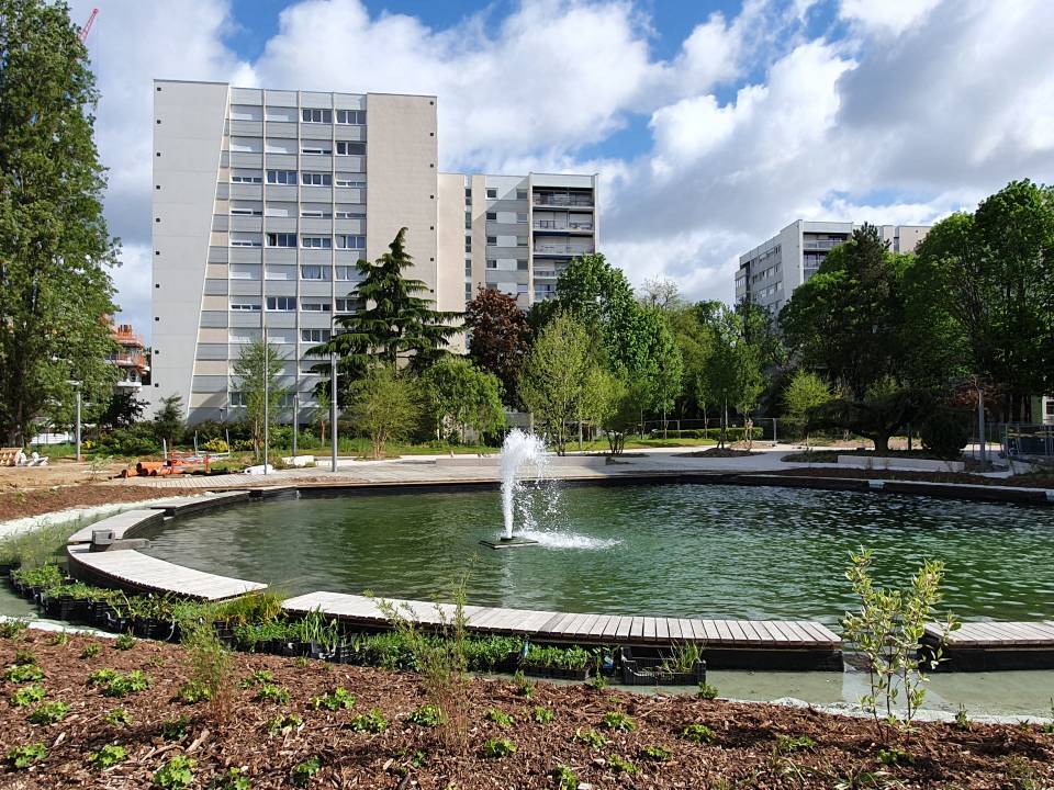 Dernières installations sur le bassin Louvois