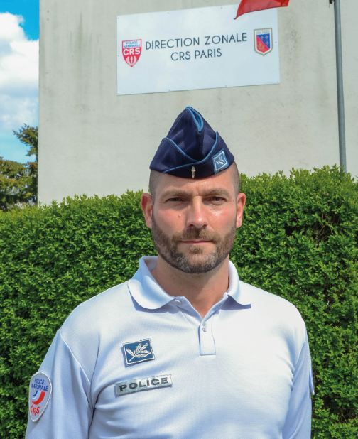 PORTRAIT - Philippe Franchet,  chef d'État-major de la direction zonale de la CRS