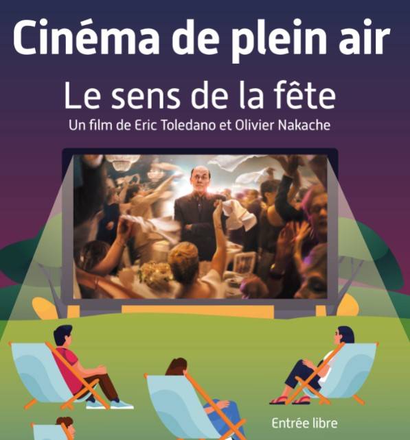 Cinéma de plein air : "Le sens de la fête" projeté le 10 juillet