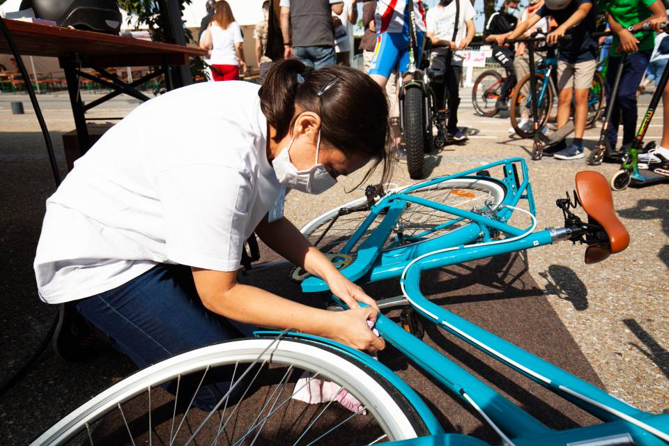 Marquage de vélos et trottinettes  samedi 25 septembre 