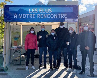 Les élus à votre rencontre aux marchés du Mail