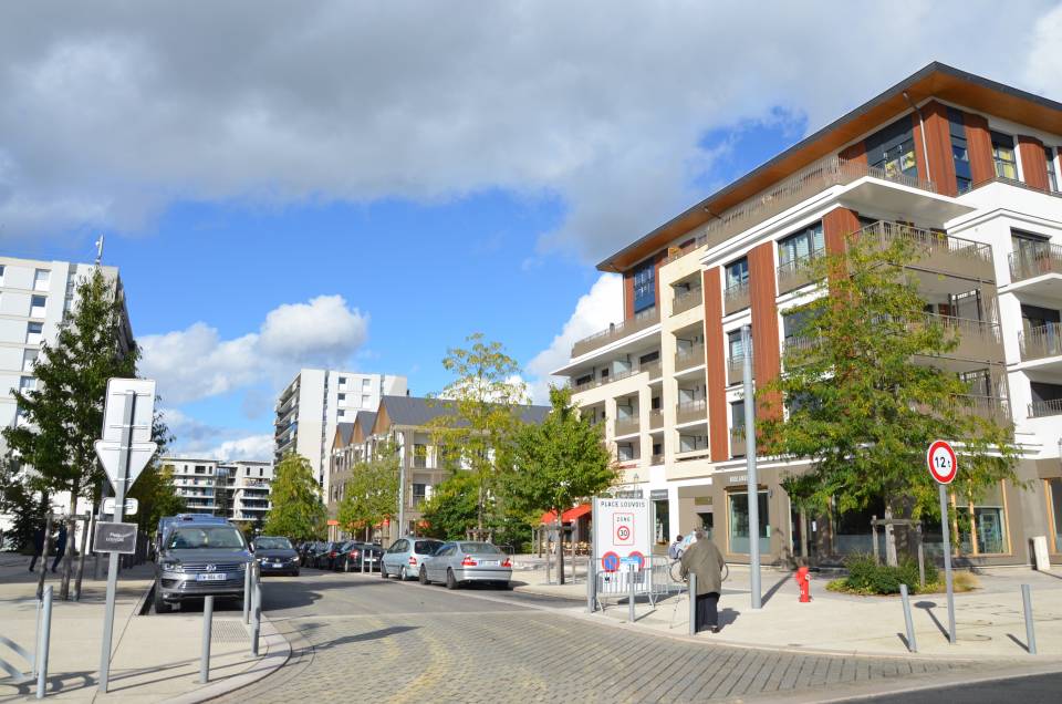 Louvois :  un écoquartier végétalisé !