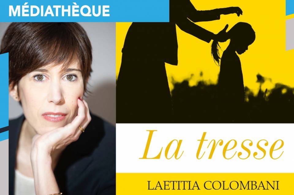 Laetitia Colombani en dédicace à la médiathèque