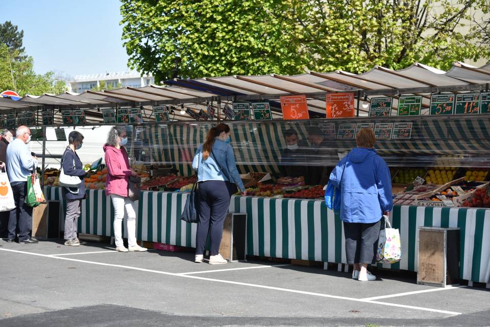 Festivités au marché