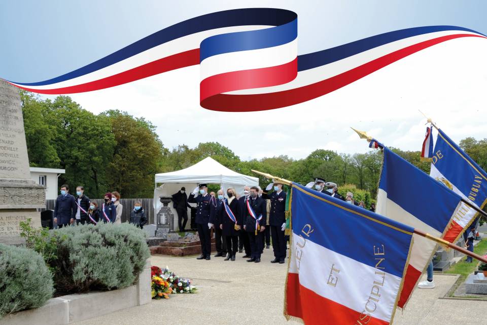 Cérémonie du 8 mai :  venez rendre hommage aux morts pour la France