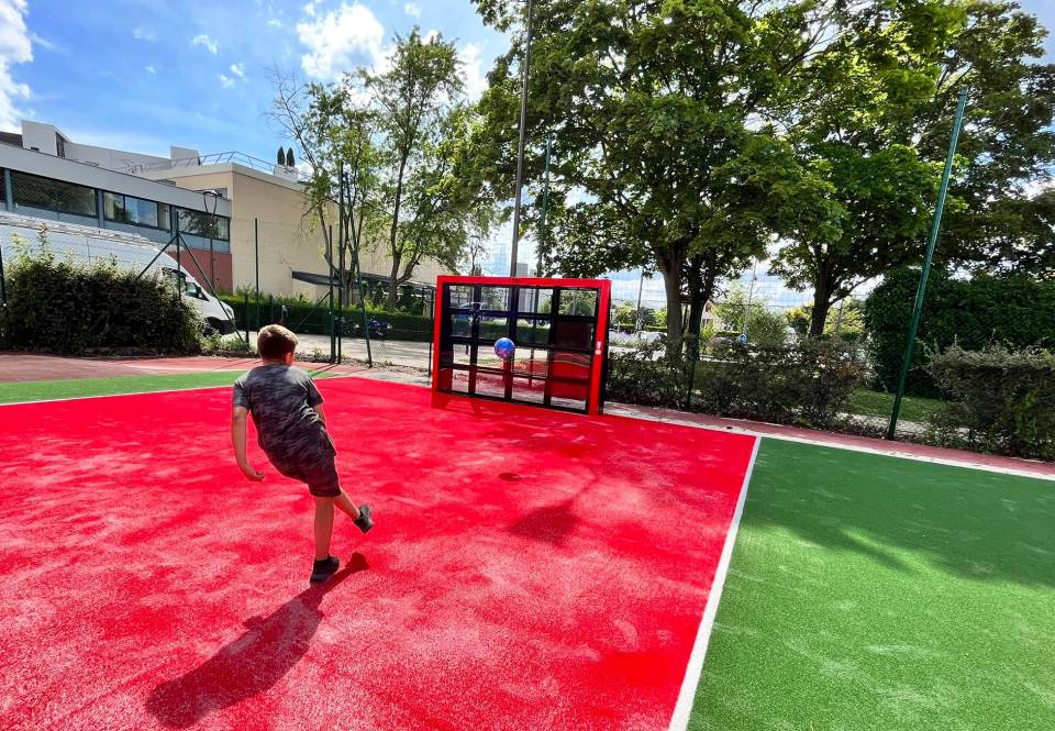 Nouvel espace sportif connecté au Mail