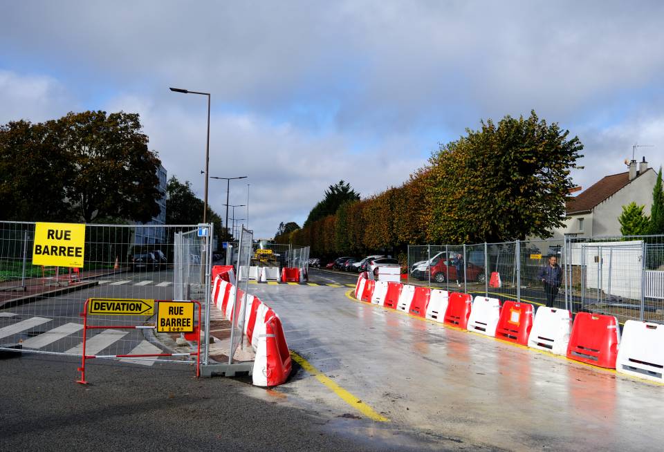 Travaux de voirie avenue de Picardie