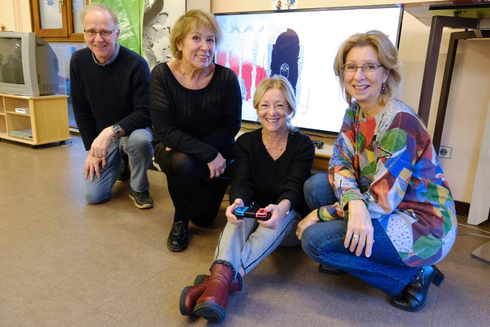 Ateliers gaming : Les seniors aux manettes !