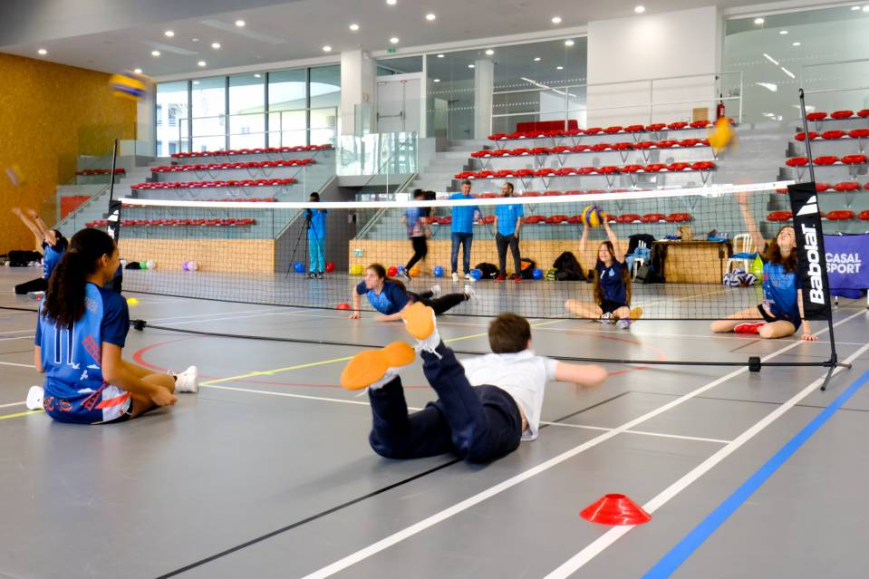 Terre de jeux : action parasport à l'espace Jean-Lucien Vazeille