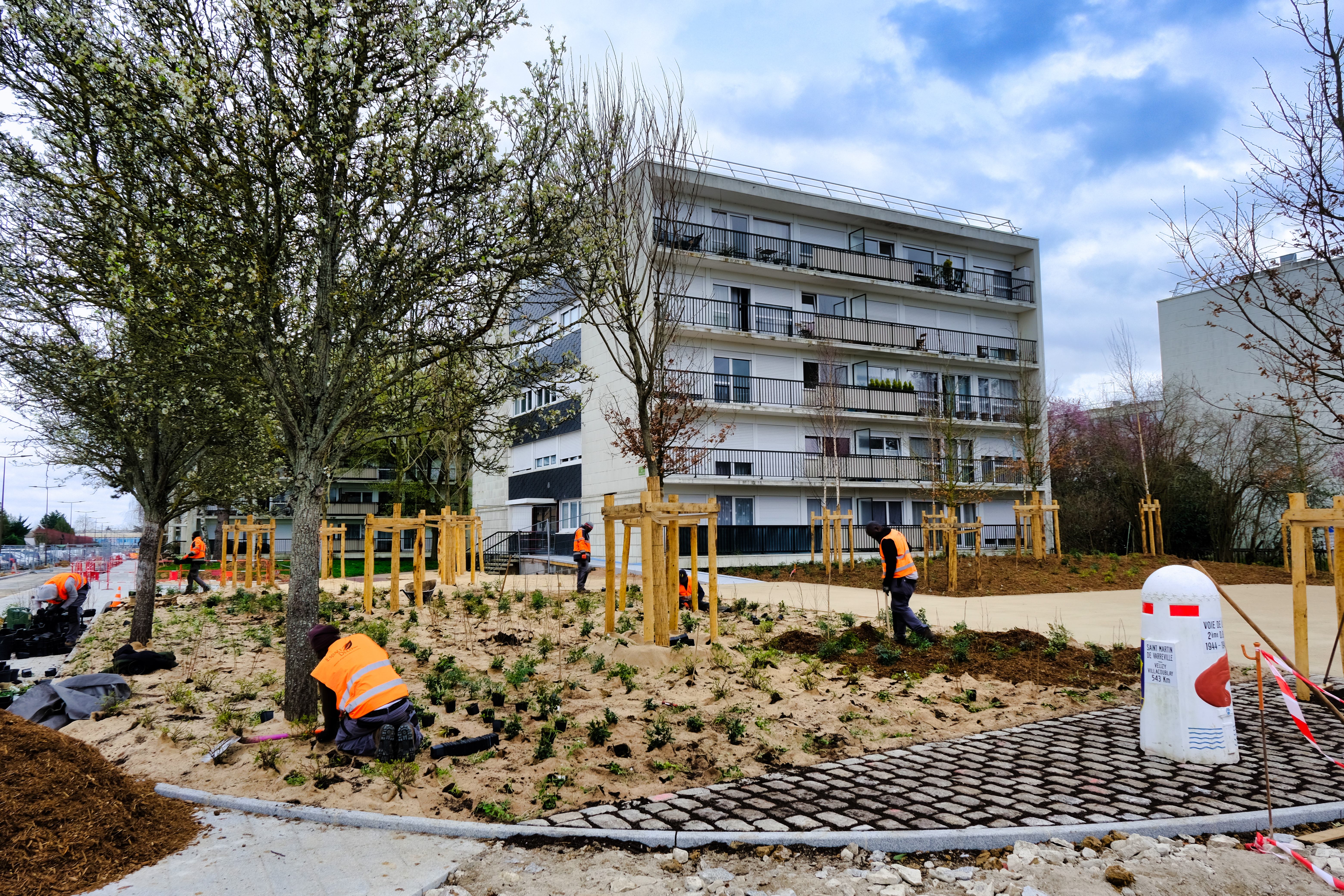 travaux avenue de Picardie fin mars 2023