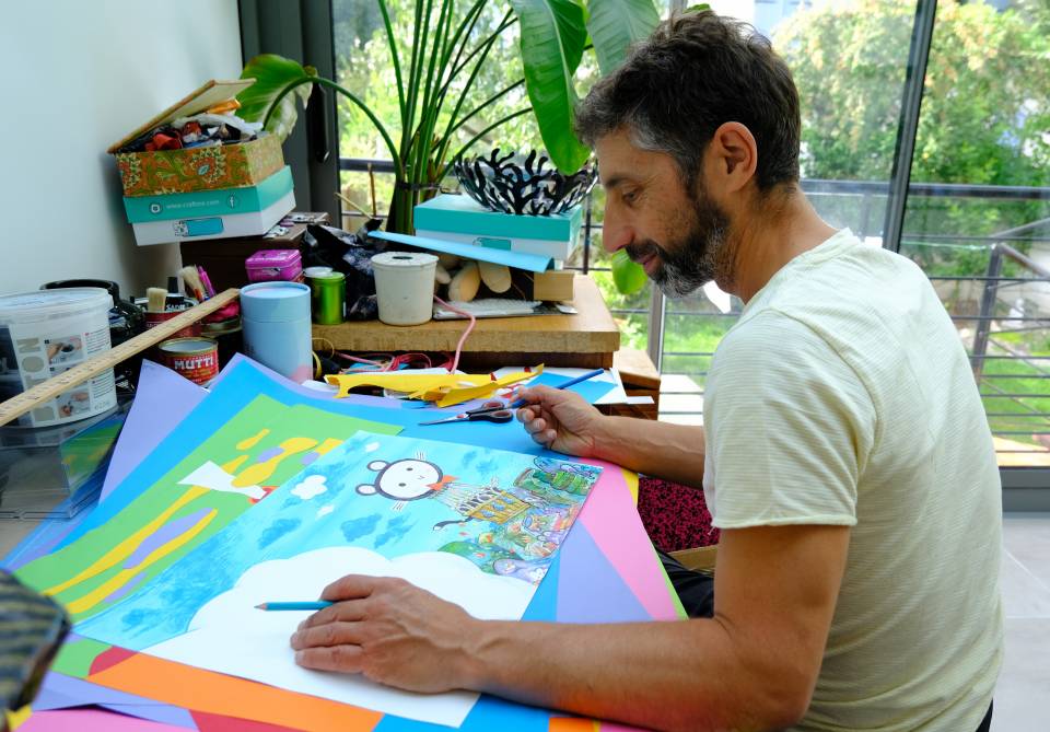 Vincent Gravé,  dessiner la nature pour éveiller la conscience des jeunes 