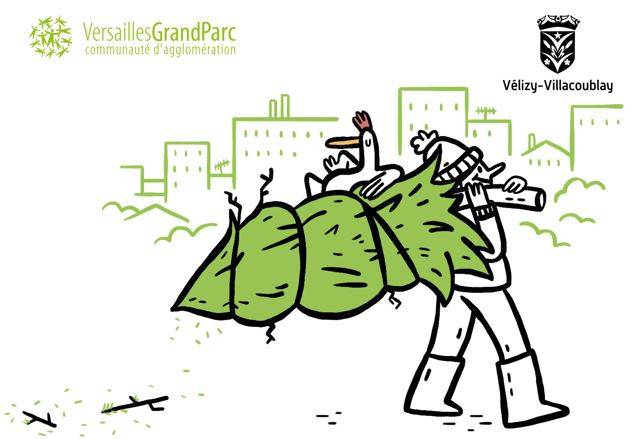 Recyclez votre sapin et transformez-le en broyat