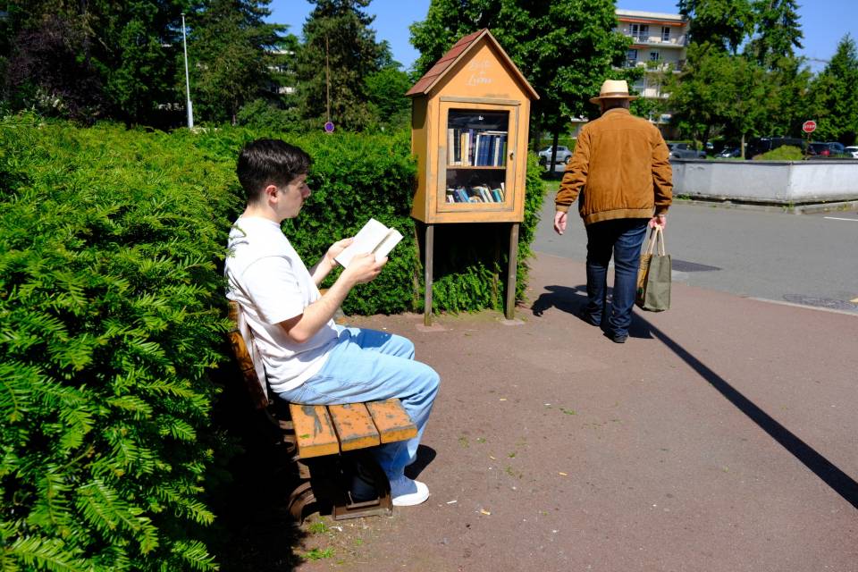 Les boîtes à livres