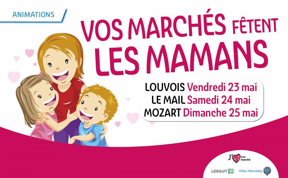 Animation Fête des Mères sur les marchés