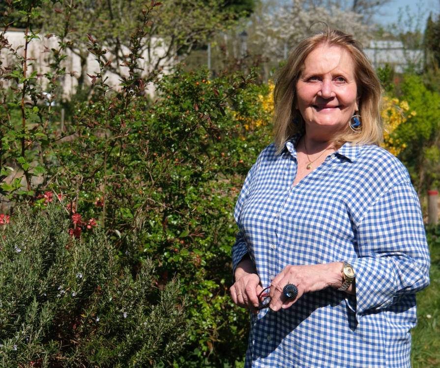Annick Brulin Derosier, une présidente au cœur vert