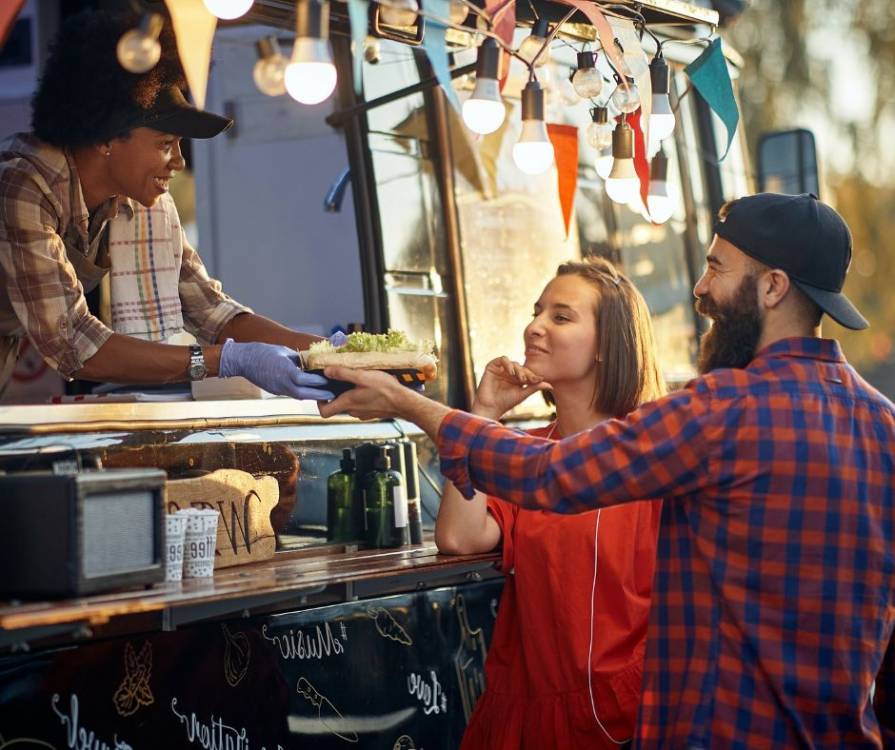 Les foodtrucks qui seront présents sur la commune en 2026