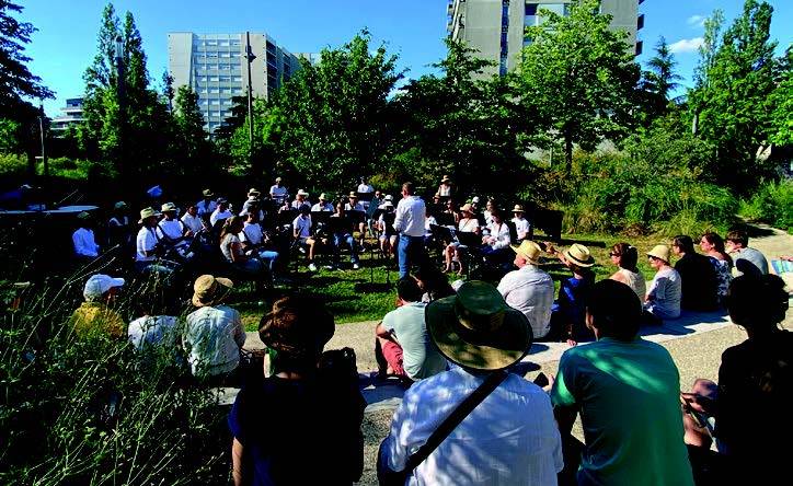 Concert en plein air de l'Ecole de Musique et de Danse 