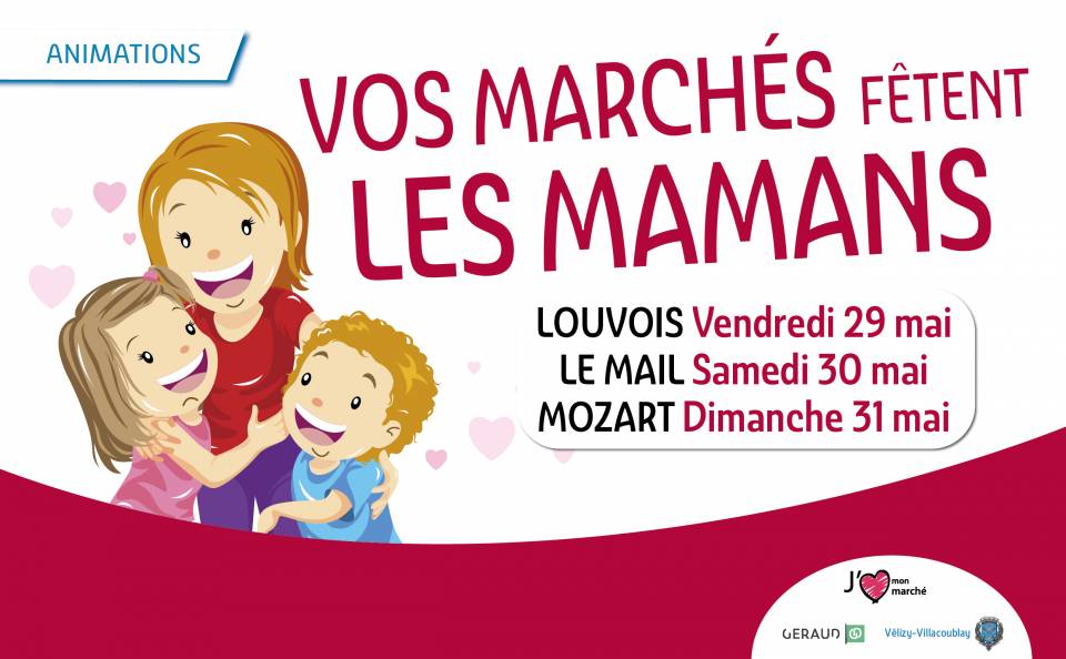 Animation Fête des Mères sur les marchés
