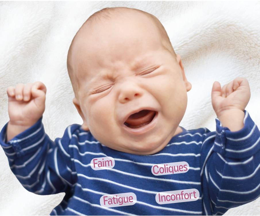 Participez à la conférence "Comprendre les pleurs de bébé"