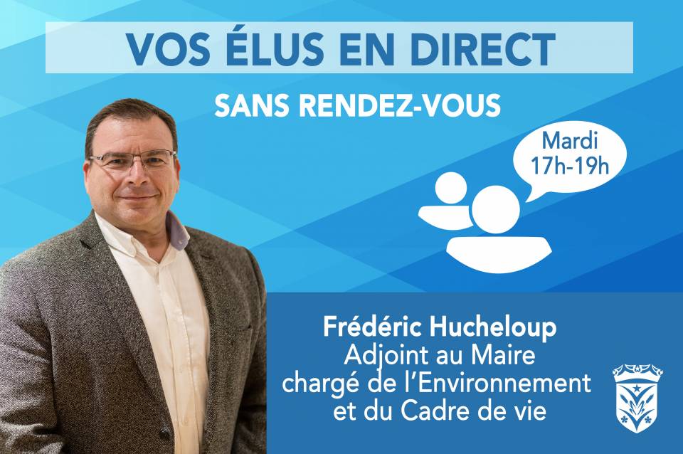 Rendez-vous avec vos élus !