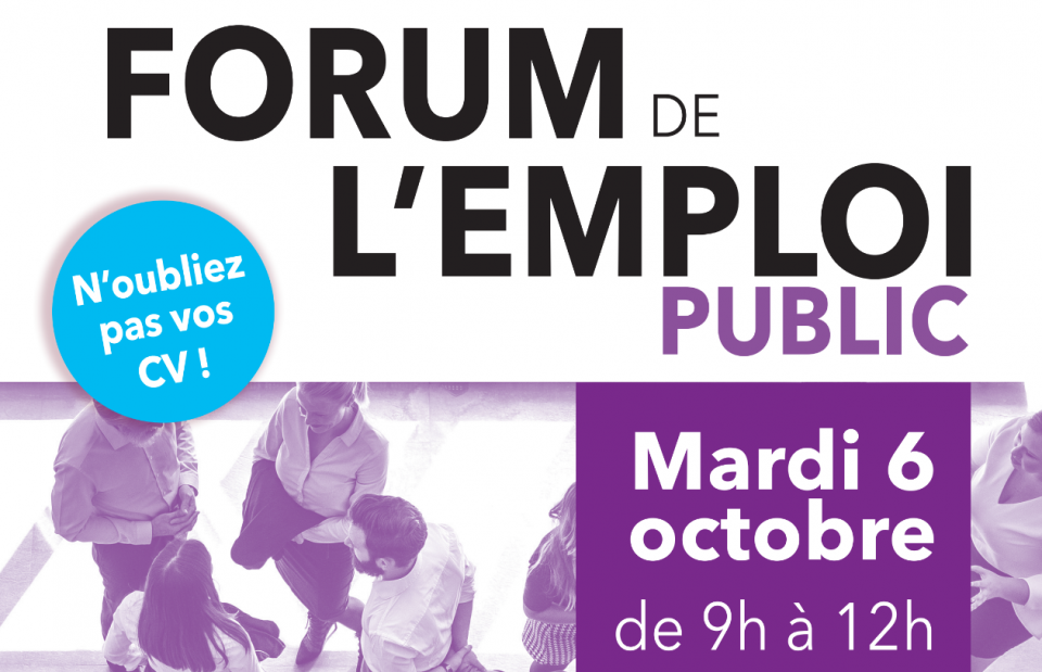 Le Forum de l’Emploi de retour le 6 octobre prochain 