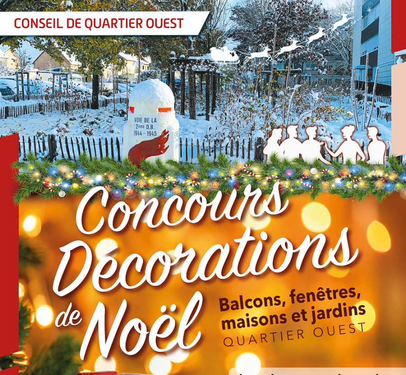 Concours de décorations de Noël du quartier Ouest 